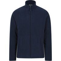 Herren Fleecejacke mit durchgehendem Reißverschluss