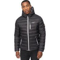 Herren Steppjacke mit Kapuze