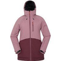 Mountain Warehouse - "Alpine" Skijacke für Damen, Wattiert, Wasserfest (dunkellila)