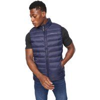 Crosshatch - "Gattering" Weste für Herren, Gesteppt (Marine)