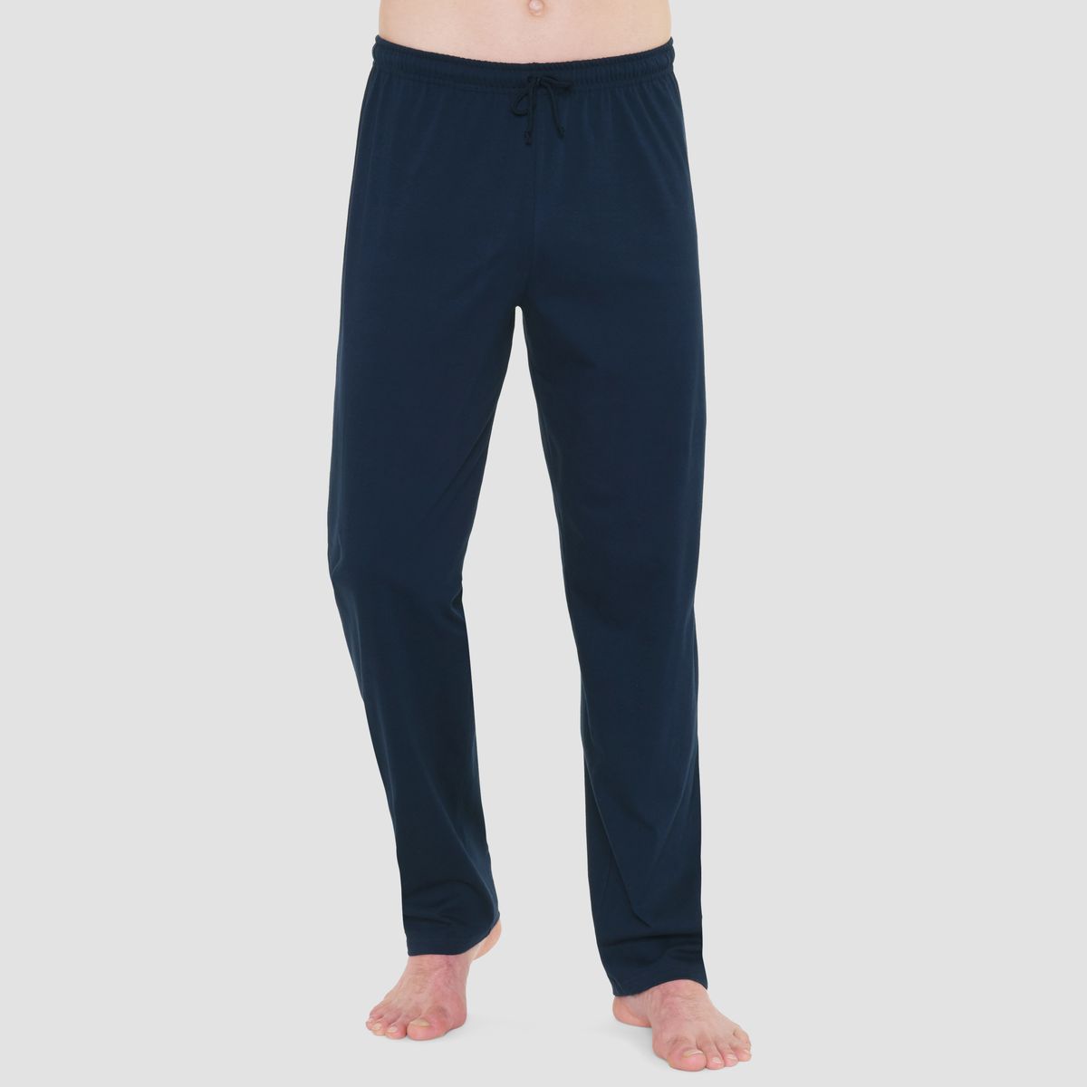 AMMANN Schlafhose, uni, für Herren, blau, S