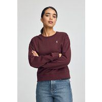 Sweatshirt aus Baumwollmischung im Boxy Fit