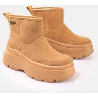 Buffalo Olympia Pull On LO Warm Damen Braune Stiefel
