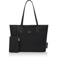 Minimalistische Nylon Shopper Tragetasche