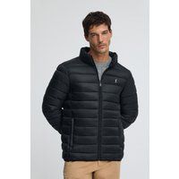 Leichte Steppjacke mit Logo-Stickerei