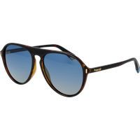 Pilotenbrille mit blauem Farbverlauf