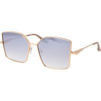 Sonnenbrille mit geometrischem Rahmen und Farbverlaufsgläsern