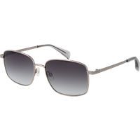 Klassische Sonnenbrille mit quadratischem Metallrahmen