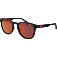 Sonnenbrille mit runden Gläsern und Spiegelgläsern