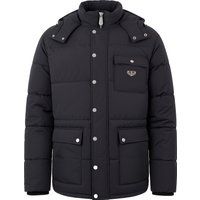 Herren Gothic Steppjacke mit Polsterung