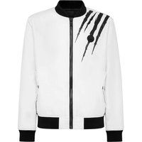 Lässige Bomberjacke mit Kratz-Grafik