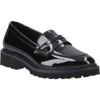 Hush Puppies Grazia Mädchenschwarze Slipper Aus Leder