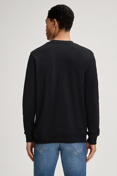 Sweatshirt Silas in Schwarz