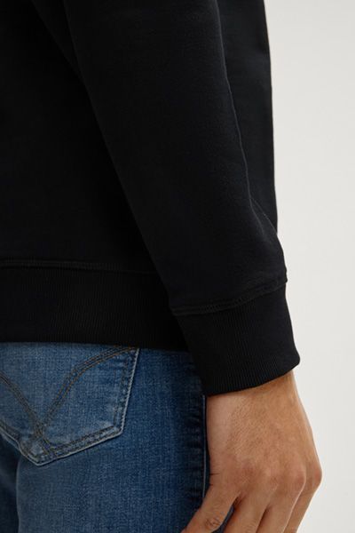 Sweatshirt Silas in Schwarz