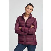 Gesteppte Pufferjacke mit Stehkragen