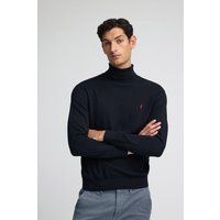 Herren Rollkragenpullover aus Wollmischung