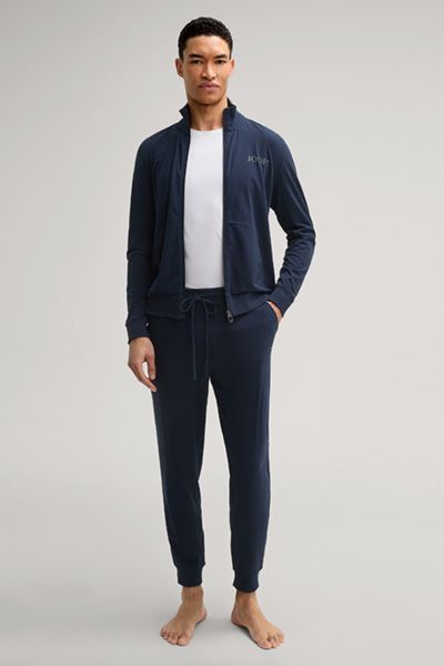 JOOP! Marineblaue Jersey-Jogginghose mit Kordelzug