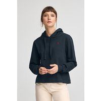 Lässiger Kapuzenpullover mit Logo