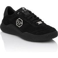 Schwarzer Wildleder-Sneaker