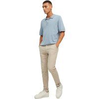 Jack & Jones Marco Baumwoll Herren Chinohose in Off-White