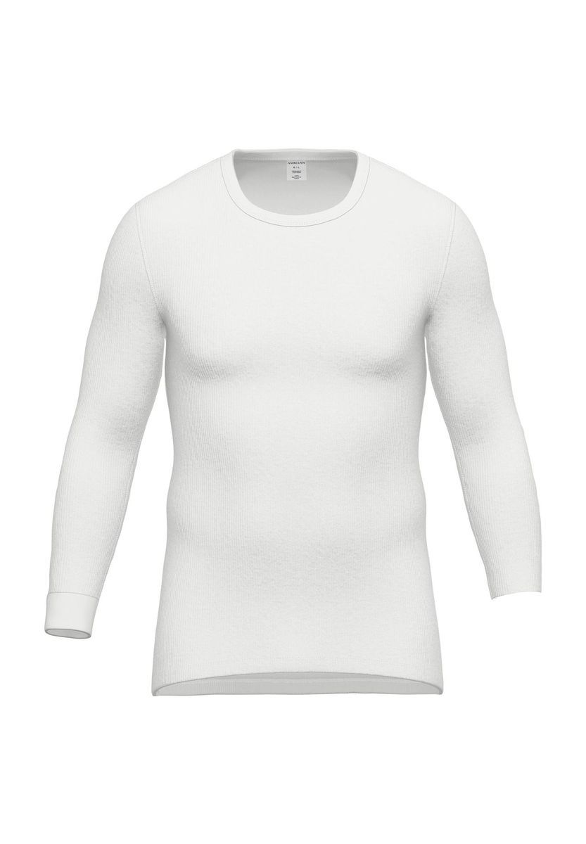 Klassisches Langarmshirt mit Rundhalsausschnitt