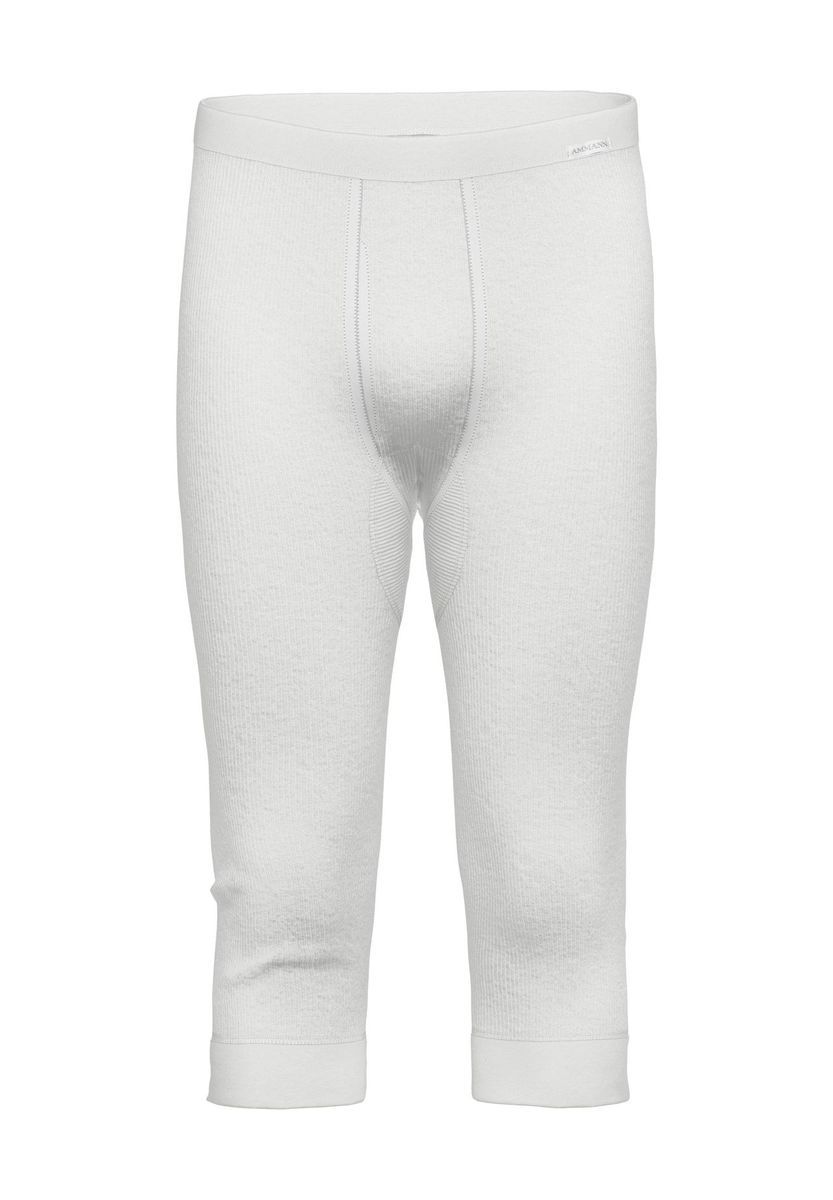 Herren gerippte Dreiviertel Unterhose