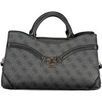 Elegante strukturierte Satchel mit Charm-Detail