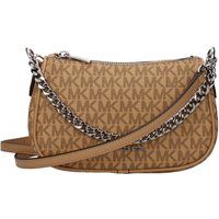 Braune Stoffhandtasche