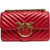 Gesteppte Chevron Mini Schultertasche