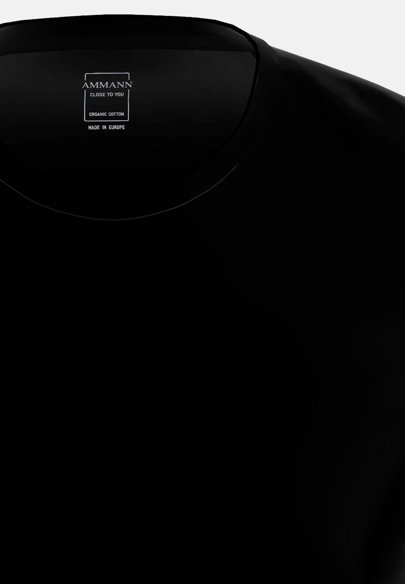 Klassisches Bio-Baumwoll T-Shirt mit Rundhalsausschnitt