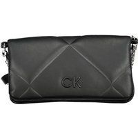 Schwarze Gesteppte Tasche mit Kettenriemen