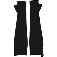 Fingerlose Strickhandschuhe aus Wolle für Herren