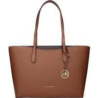 Braune Leder-Schultertasche