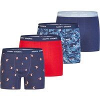 Herren Weihnachts Boxer Briefs 4er-Pack