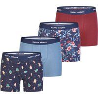 Herren Weihnachts Boxer Briefs 4er-Pack