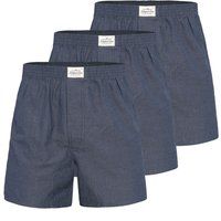 Herren Klassische Gewebte Boxershorts 3er-Pack