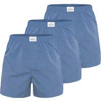 Herren Klassische Gewebte Boxershorts 3er-Pack