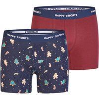 Herren Weihnachts Boxer Briefs 2er-Pack