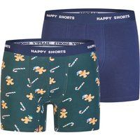 Herren Weihnachts Boxer Briefs 2er-Pack