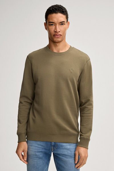 Sweatshirt Silas in Khaki