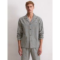 Herren Cozy Flanell Pyjama-Oberteil