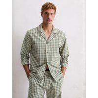 Herren Cozy Flanell Pyjama-Oberteil