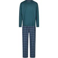 Herren Flanell Pyjama Set mit Streifen