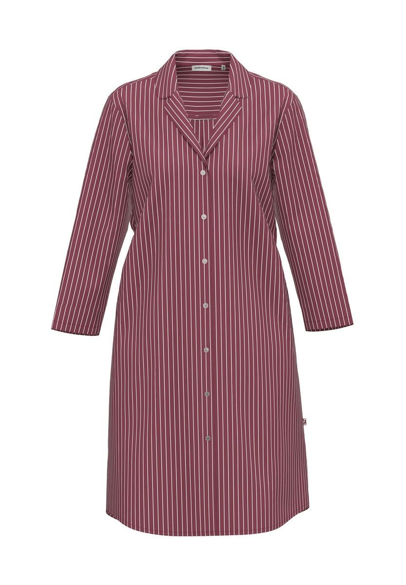 Gestreiftes Modal Strick Nachthemd