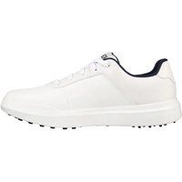 Skechers - Herren Golfschuhe "Go Golf Drive 5", Leder (Weiß/Marineblau)