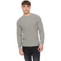 Crosshatch - "Jampster" Sweatshirt für Herren, Rundhalsausschnitt, Jerseyware (Grau)