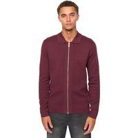 Duck and Cover - "Melfi" Pullover für Herren, Mit Reißverschluss trennbar, Jerseyware (Rosinen)
