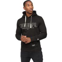 Crosshatch - "Carrimoore" Kapuzenpullover für Herren (Schwarz)