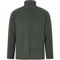 Mountain Warehouse - "Ashbourne" Fleecejacke Durchgehender Reißverschluss für Herren (Khakigrün)