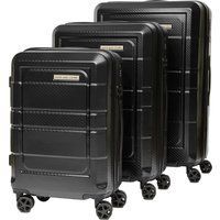 Duck and Cover - "Venture" Koffer (3er-Pack) (Schwarz)